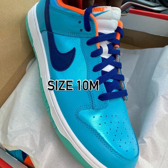 Nike Other - Nike Dunk Low Baltic Blue/Total Orange